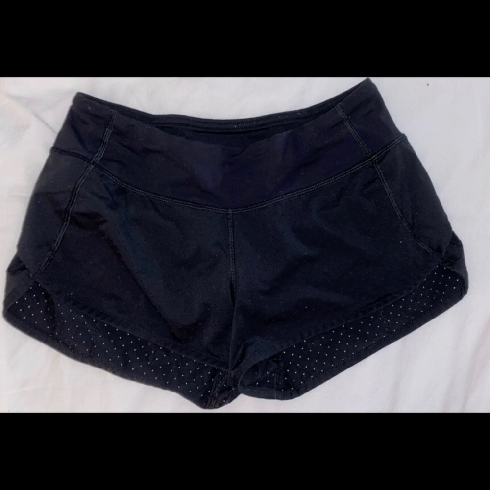 Black Lululemon shorts